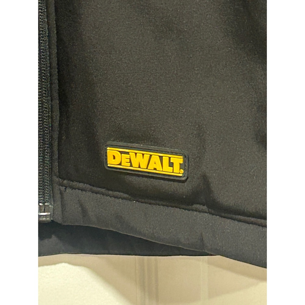 DeWalt Heated Gear Jacket Black Gray Softshell 12V/20V MAX Lithium Ion Medium - Picture 5 of 8